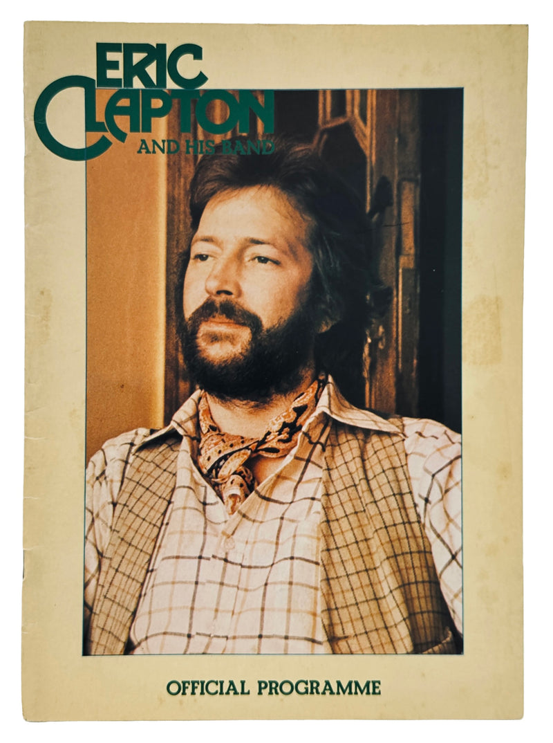 Eric Clapton Tour Programme 1977