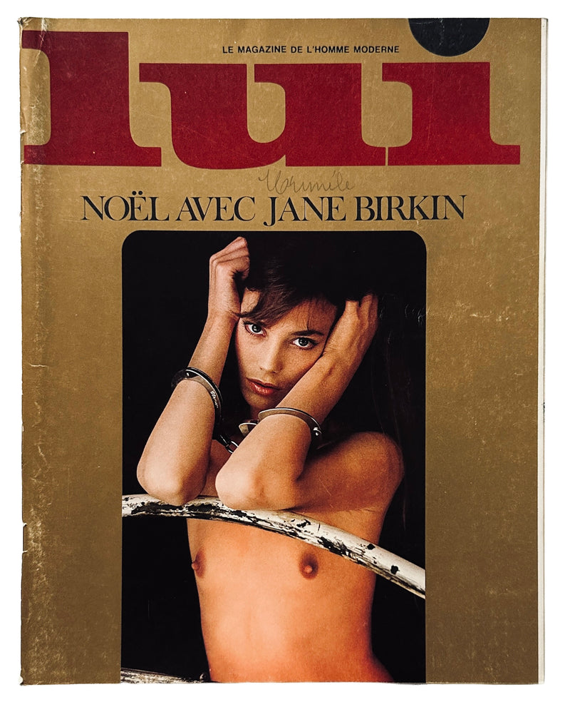 LUI Noel Avec Jane Birkin