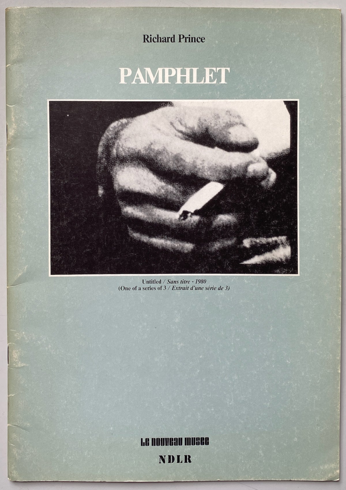 Richard Prince Pamphlet – IDEA