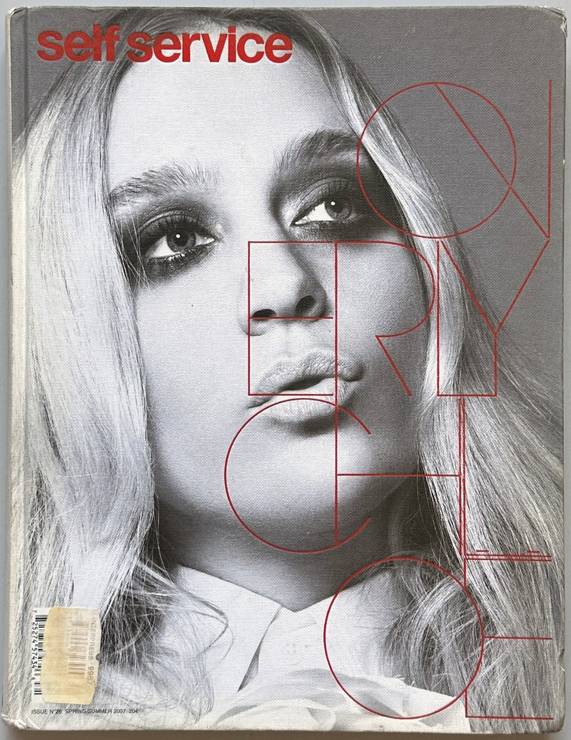 Chloë Sevigny Self Service Red Cover