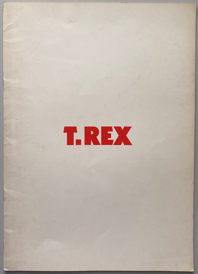 T Rex Japan Tour Programme