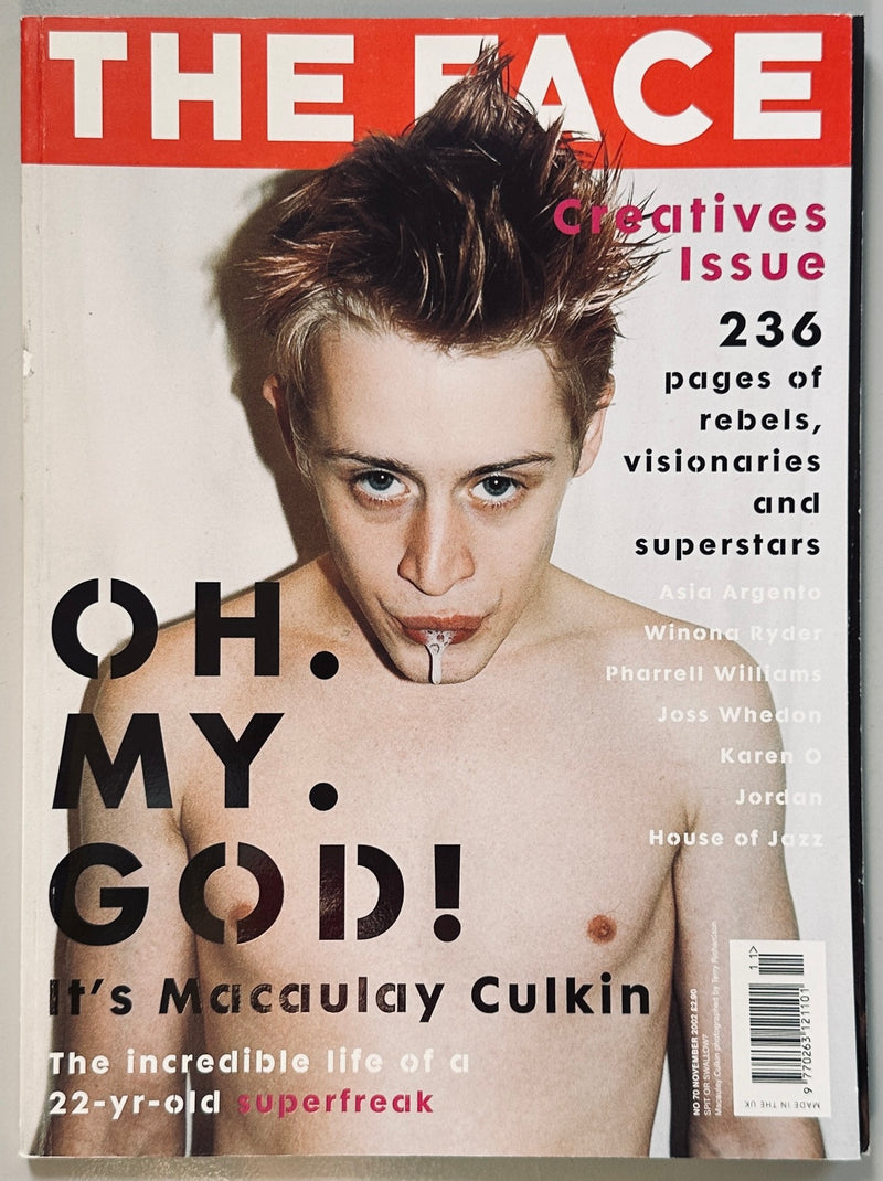 The Face Macaulay Culkin November 2002