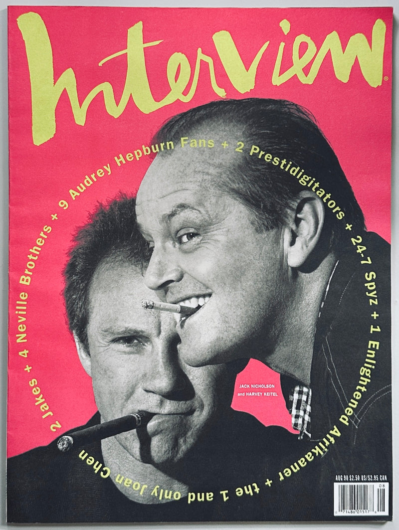Interview 1989 Jack Nicholson Harvey Keitel