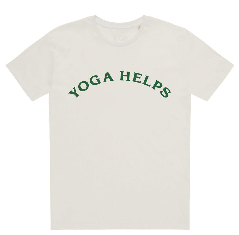 YOGA HELPS T-Shirt (Vintage White)