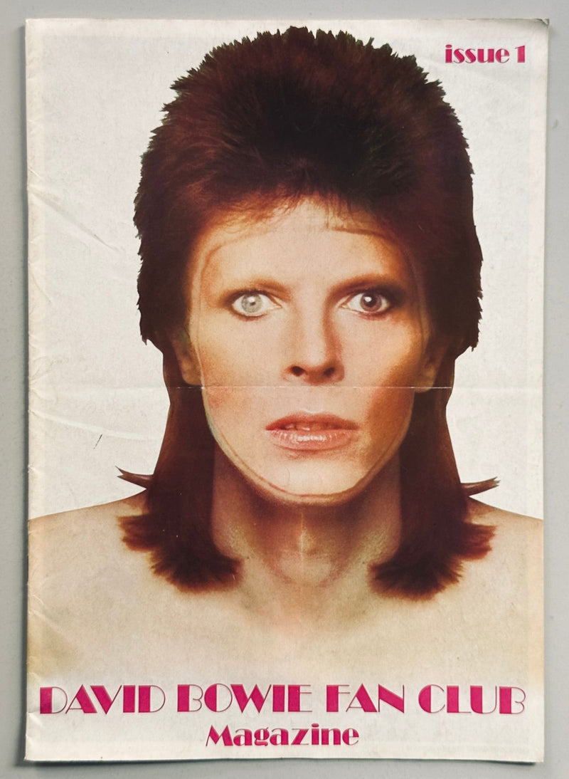 David Bowie Fan Club Magazine Issue 1