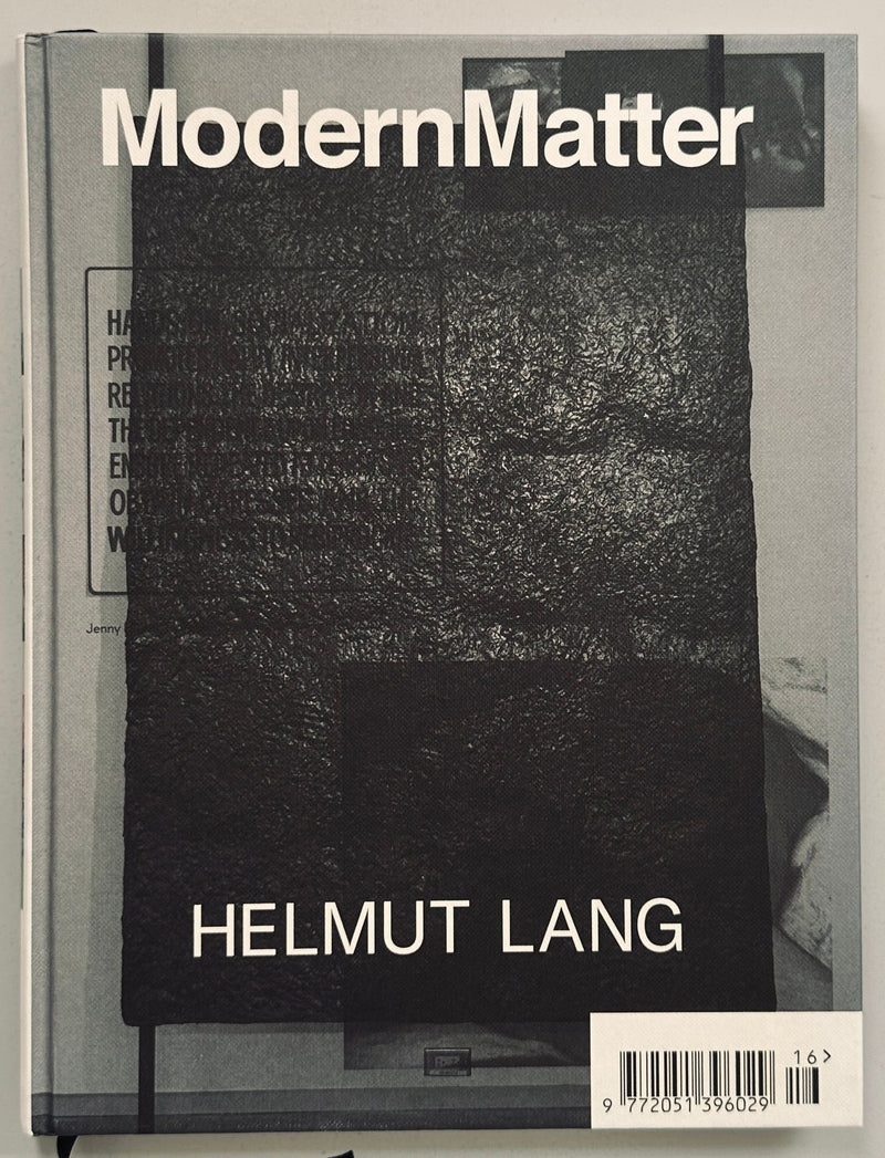 Modern Matter Helmut Lang