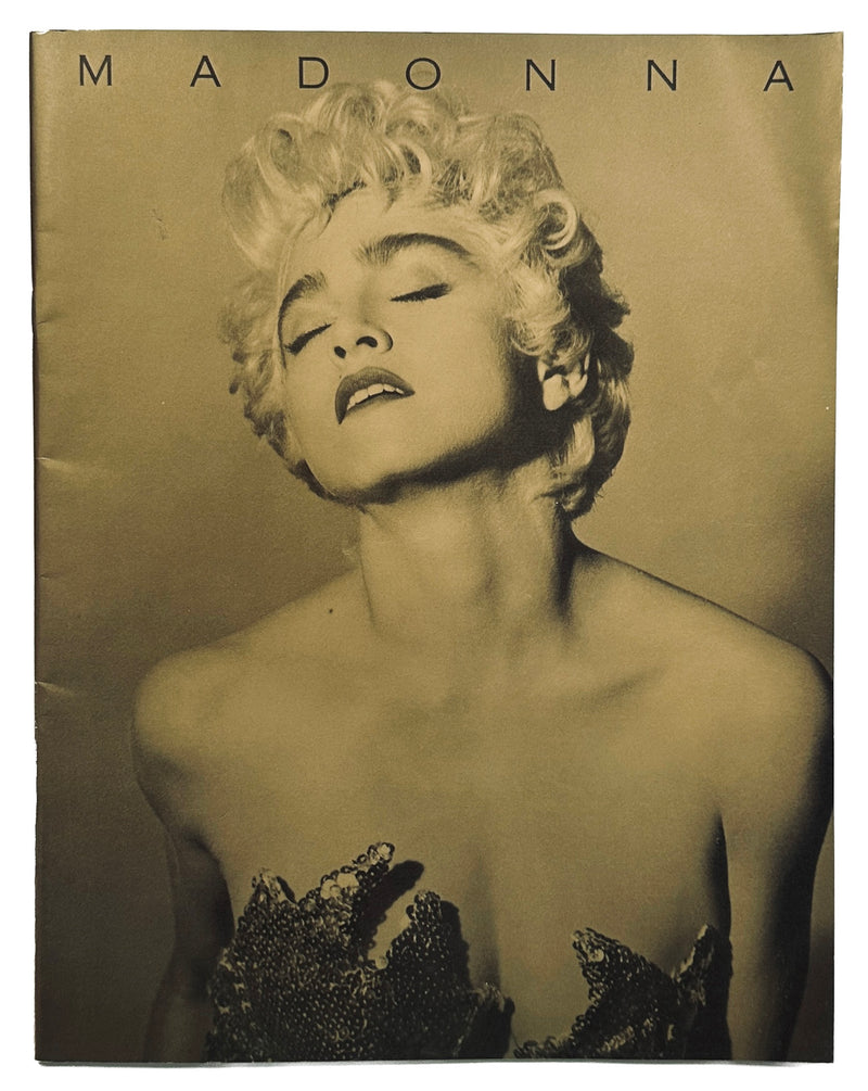 Madonna Who's That Girl Tour Programme