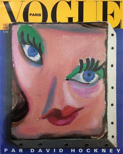 Paris Vogue par David Hockney