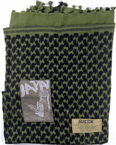 Raf Simon's Riot, Riot, Riot Scarf