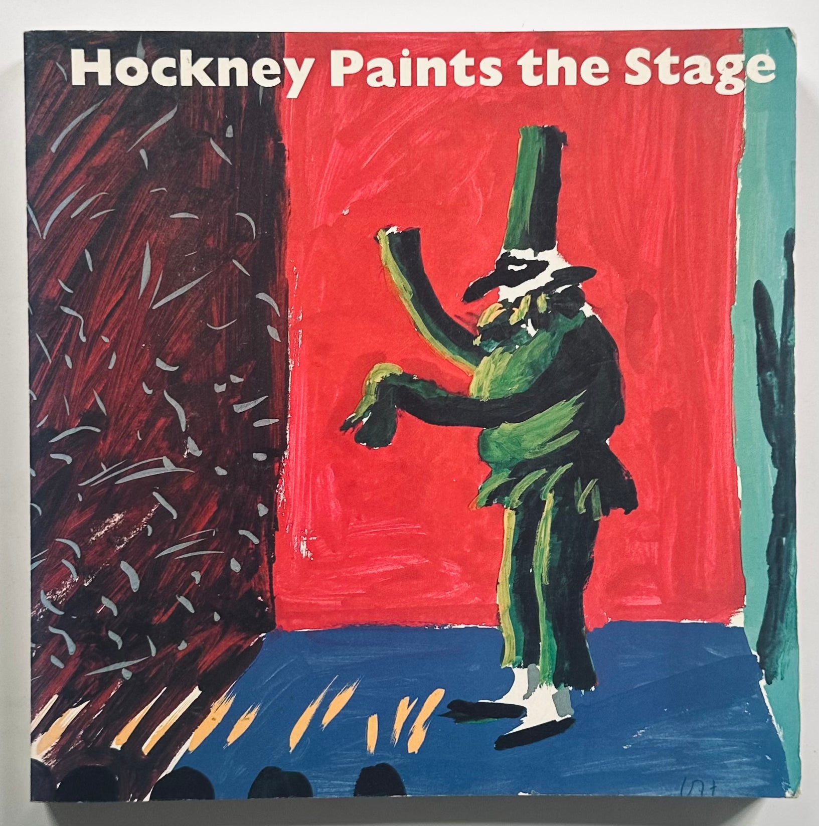 [SIGNED] DAVID HOCKNEY PAINTS THE STAGE