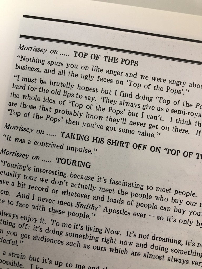 The Smiths In Quotes