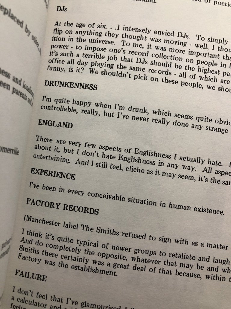 Morrissey In Quotes