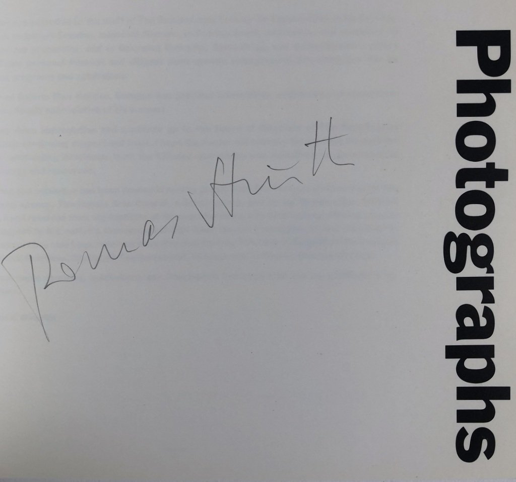 [SIGNED] THOMAS STRUTH PHOTOGRAPHS