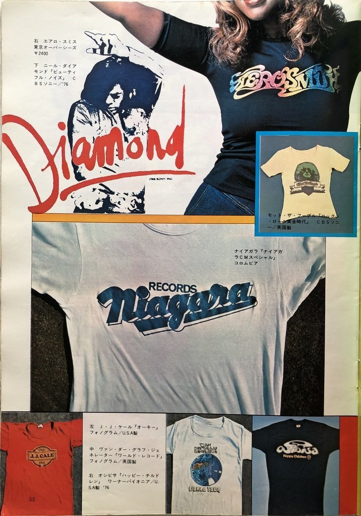 T-Shirts Catalogue 1977