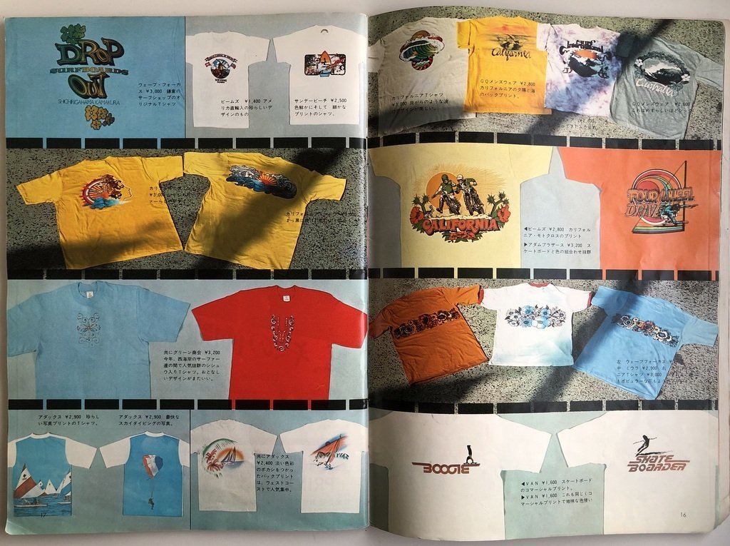T-Shirts Catalogue 1977