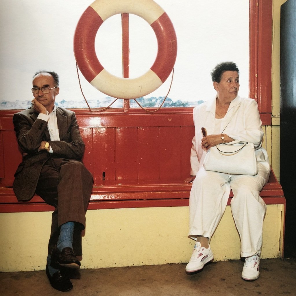 [SIGNED] MARTIN PARR BORED COUPLES