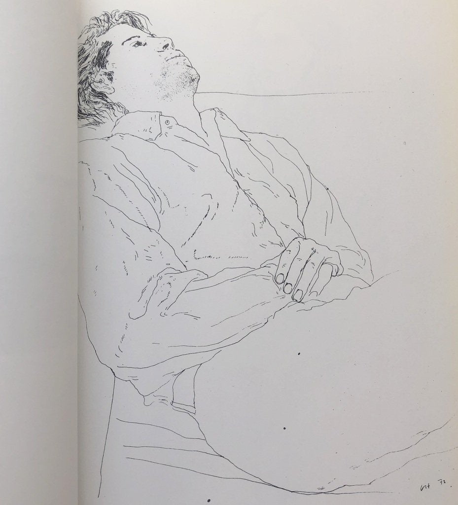 David Hockney Zeichnungen und Druckgraphik