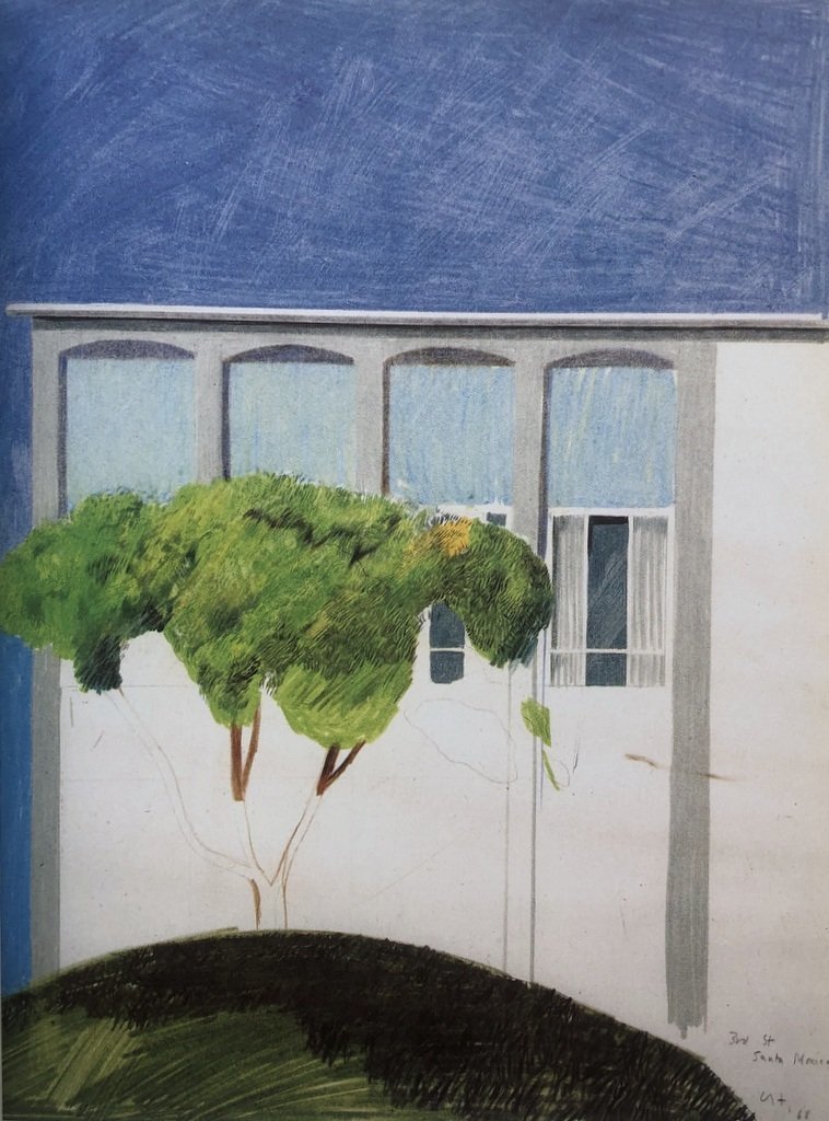 David Hockney Zeichnungen und Druckgraphik