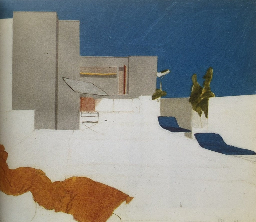 David Hockney Zeichnungen und Druckgraphik