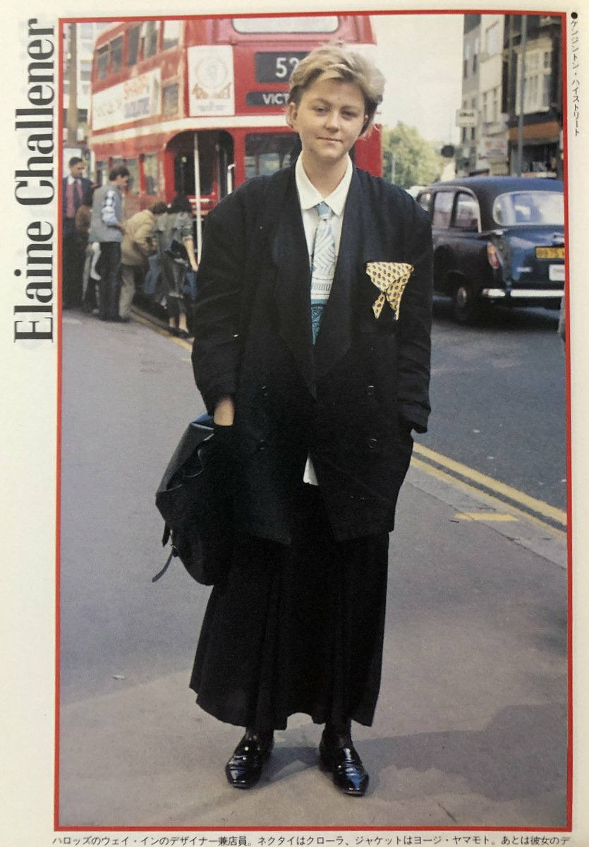 London Street Fashion 1985