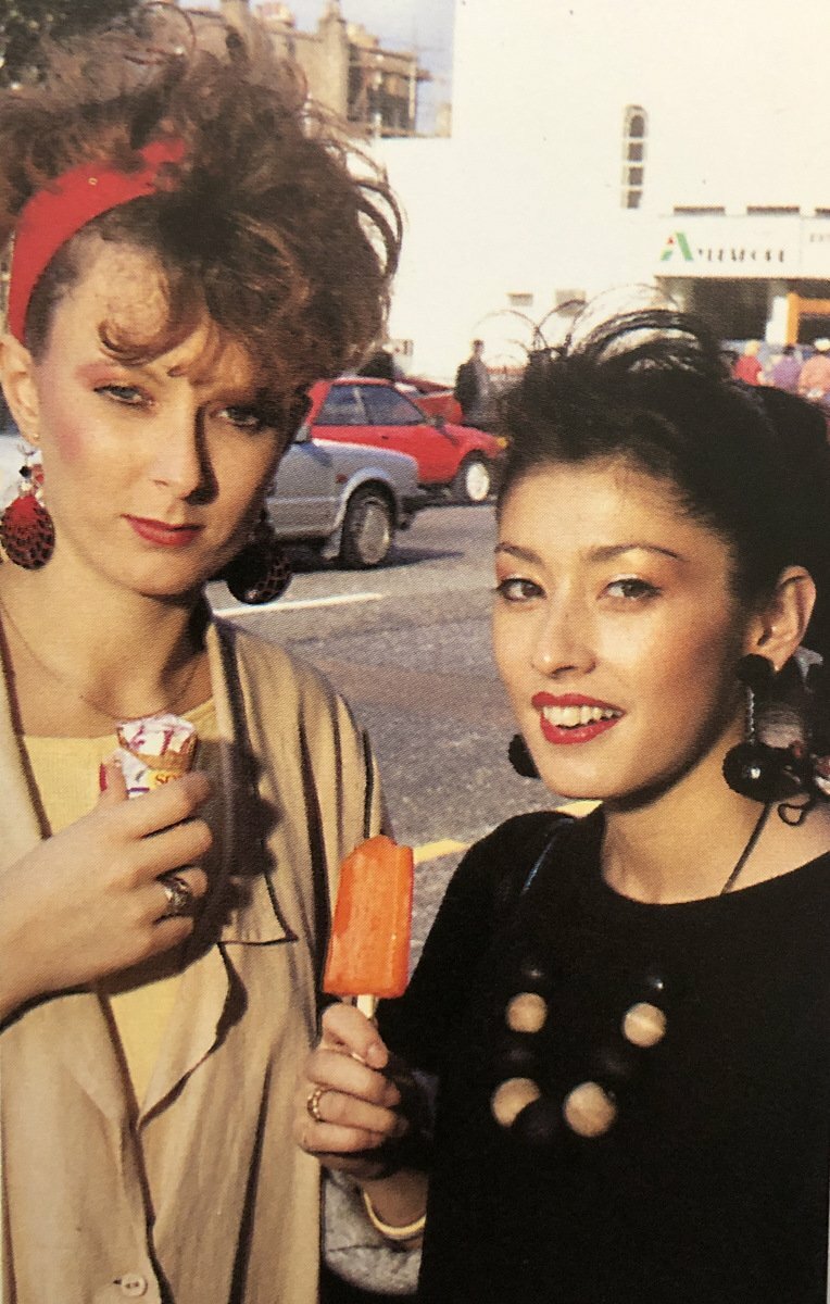 London Street Fashion 1985
