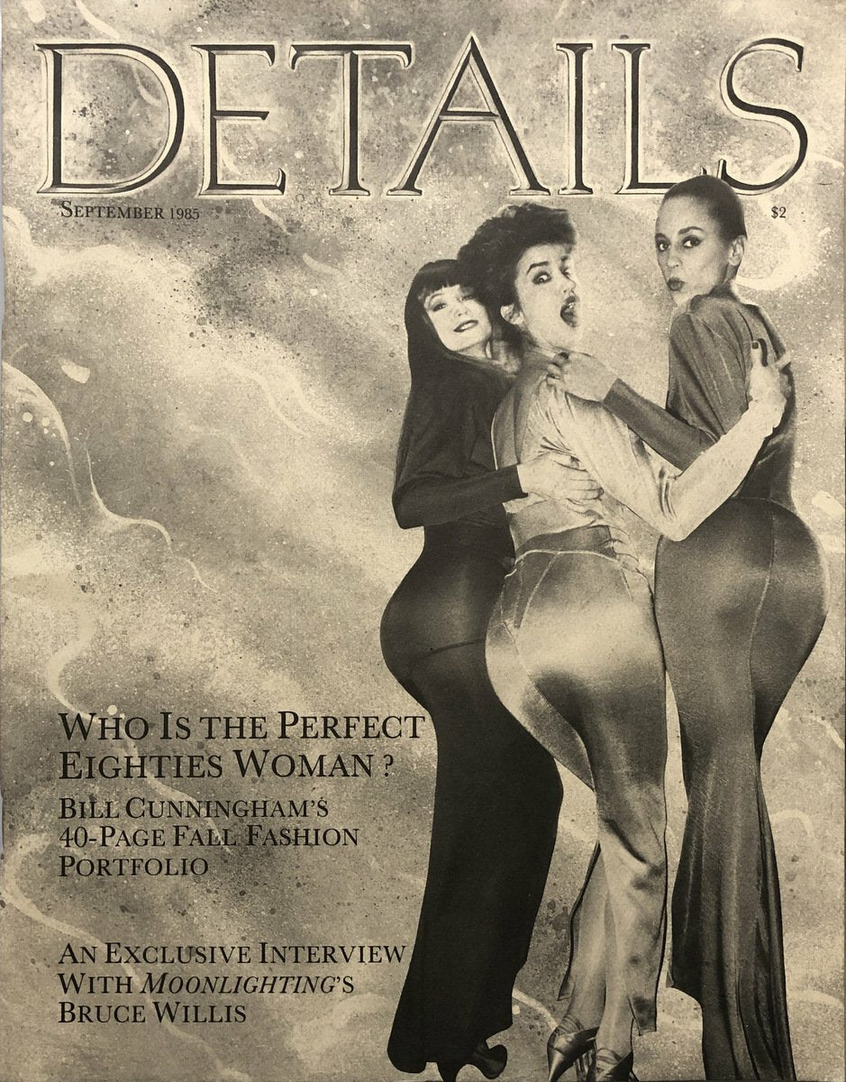 Details Bill Cunningham Sept 1985 Alaia Special