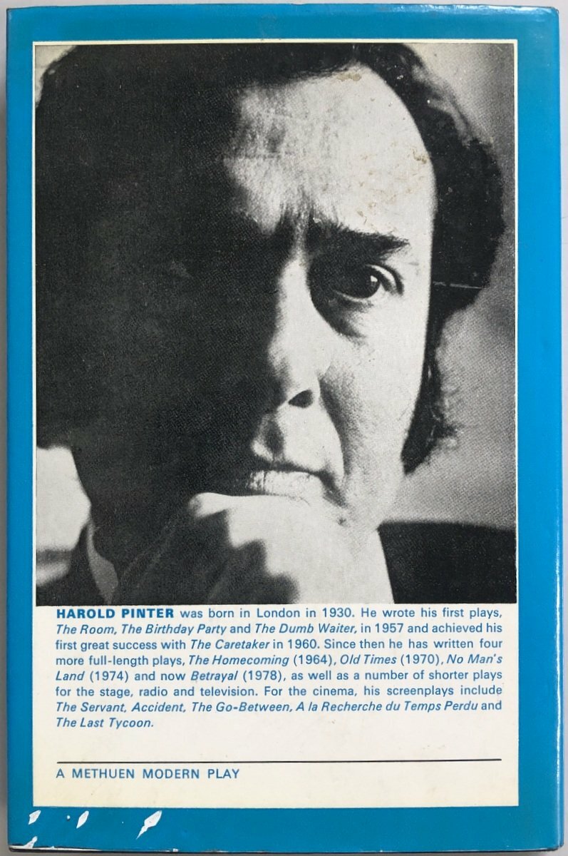 [SIGNED] HAROLD PINTER BETRAYAL