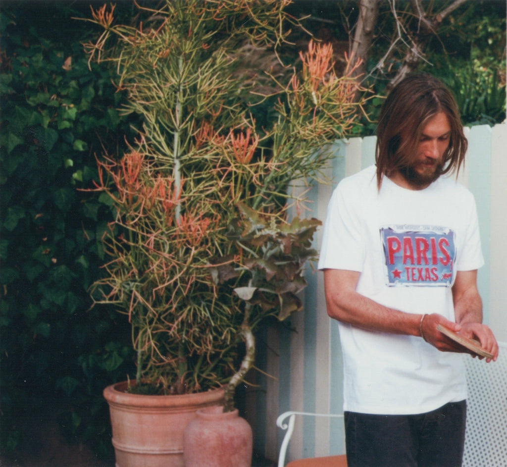 Wim Wenders PARIS, TEXAS License Plate Shirt