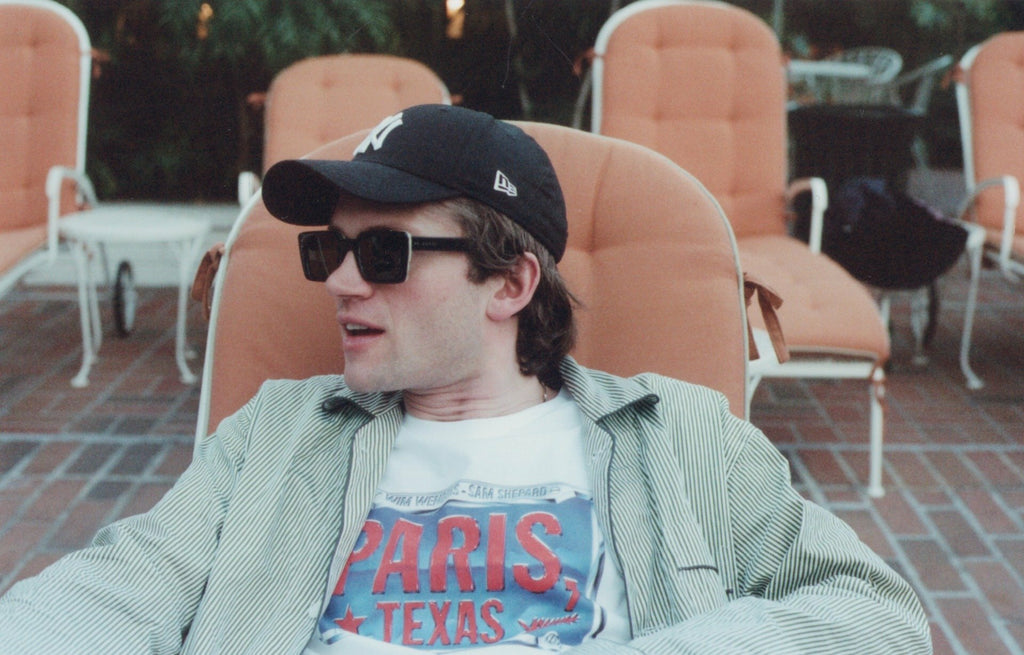 Wim Wenders PARIS, TEXAS License Plate Shirt