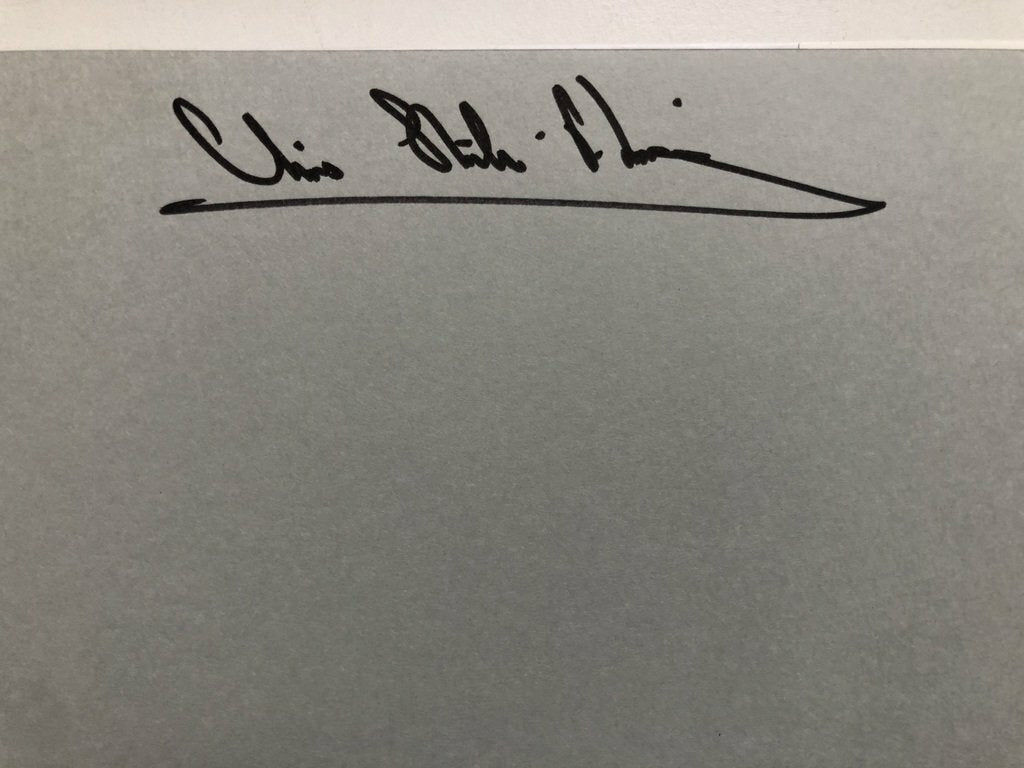 [SIGNED] CHRIS STEELE-PERKINS