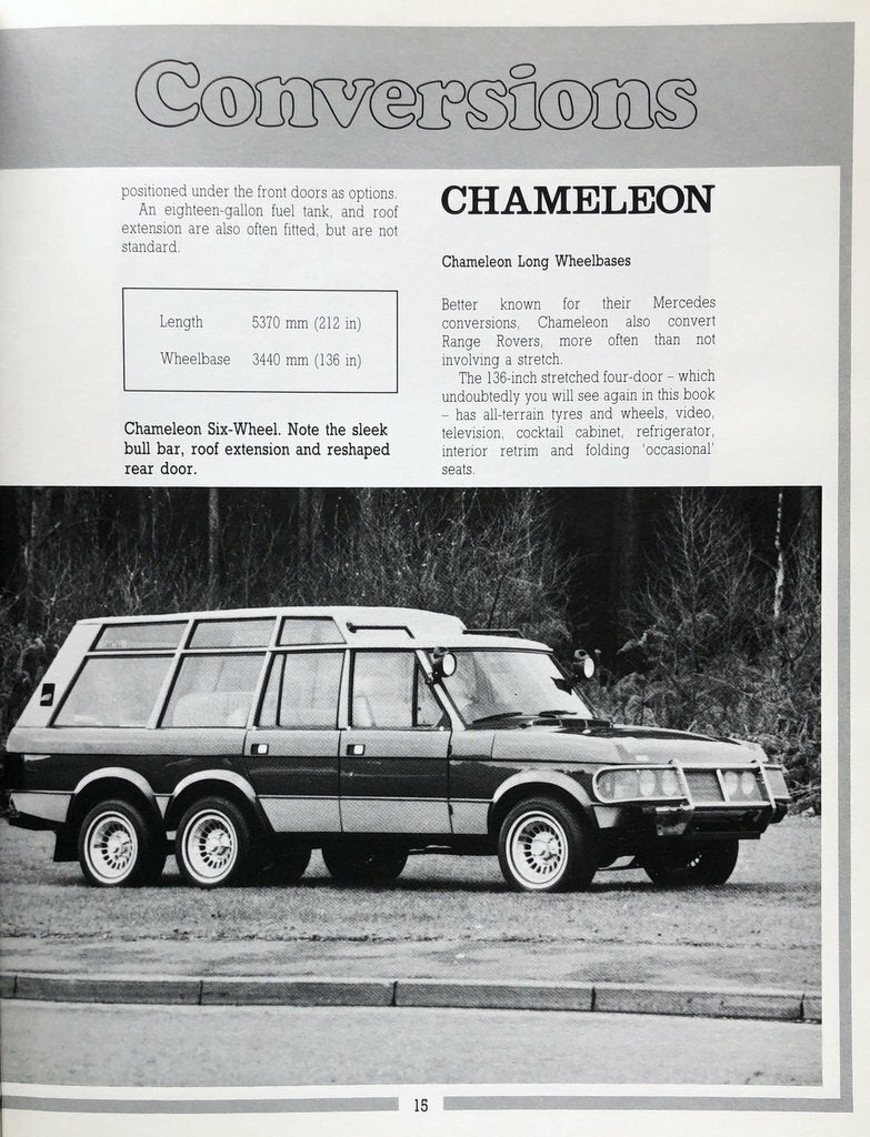 Range Rover Conversions