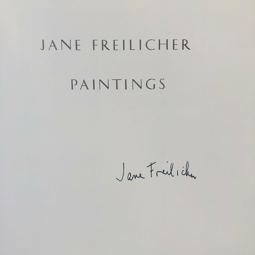 [SIGNED] JANE FREILICHER