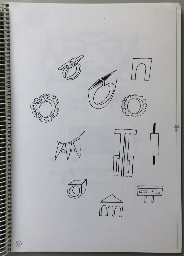 Alessandro Mendini Sketchbook