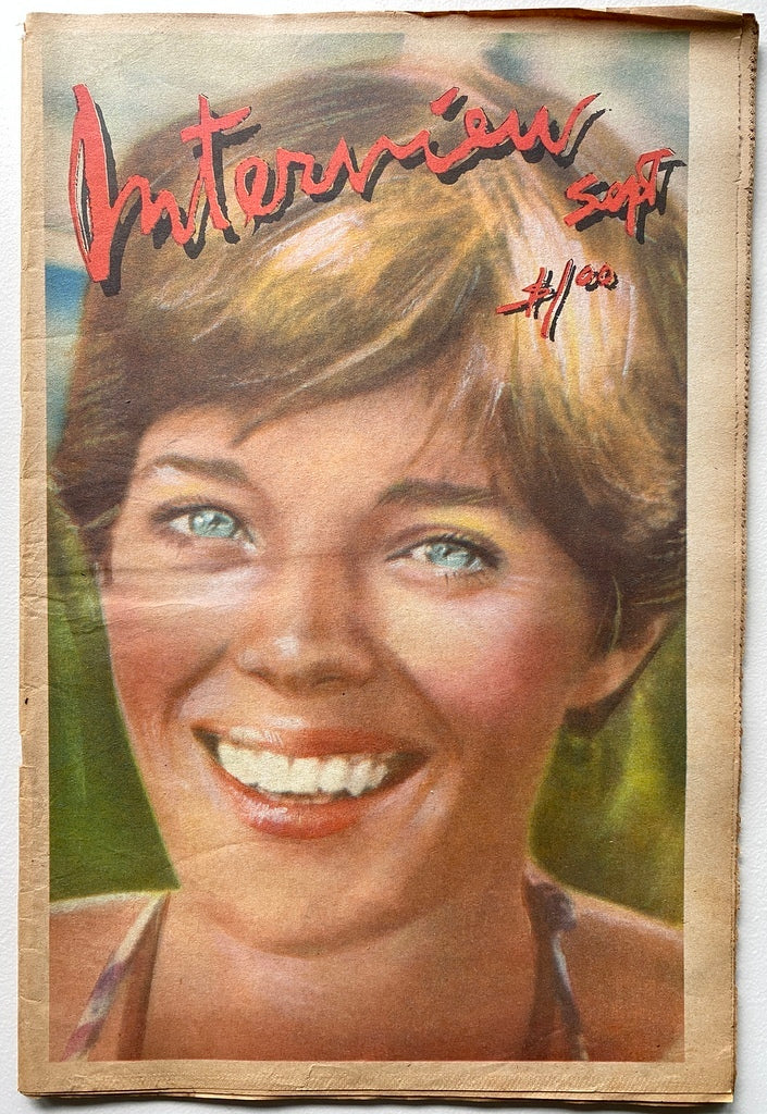 Interview Magazine 1978 Berry Berenson Perkins
