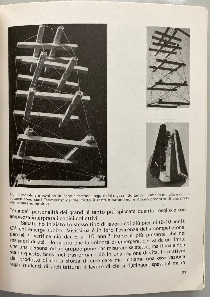 Riccardo Dalisi Architettura d'Animazione