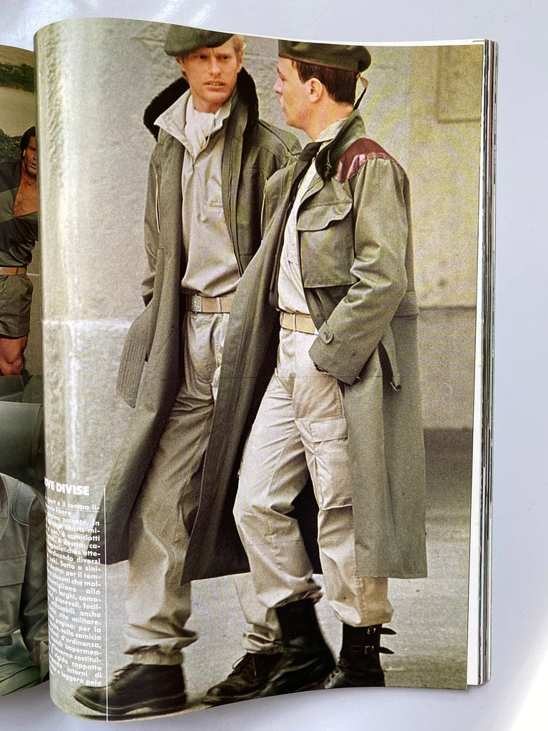 L'Uomo Vogue 1977 ARMANI ARMY SPECIAL