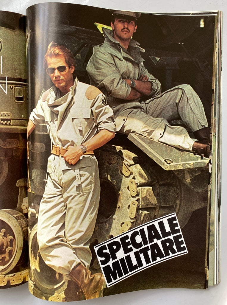 L'Uomo Vogue 1977 ARMANI ARMY SPECIAL
