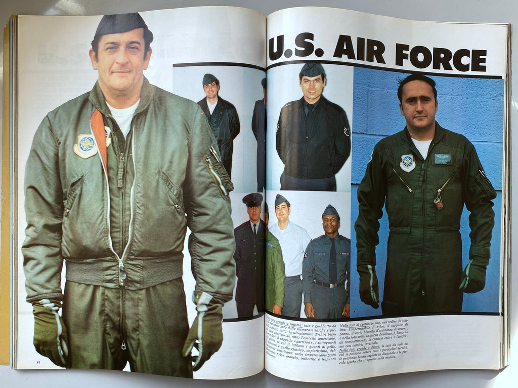 L'Uomo Vogue 1977 ARMANI ARMY SPECIAL