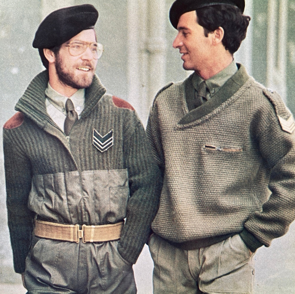 L'Uomo Vogue 1977 ARMANI ARMY SPECIAL