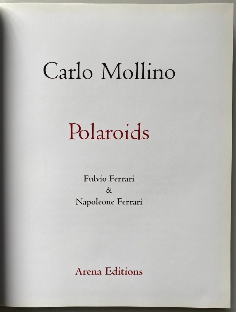 Carlo Mollino Polaroids