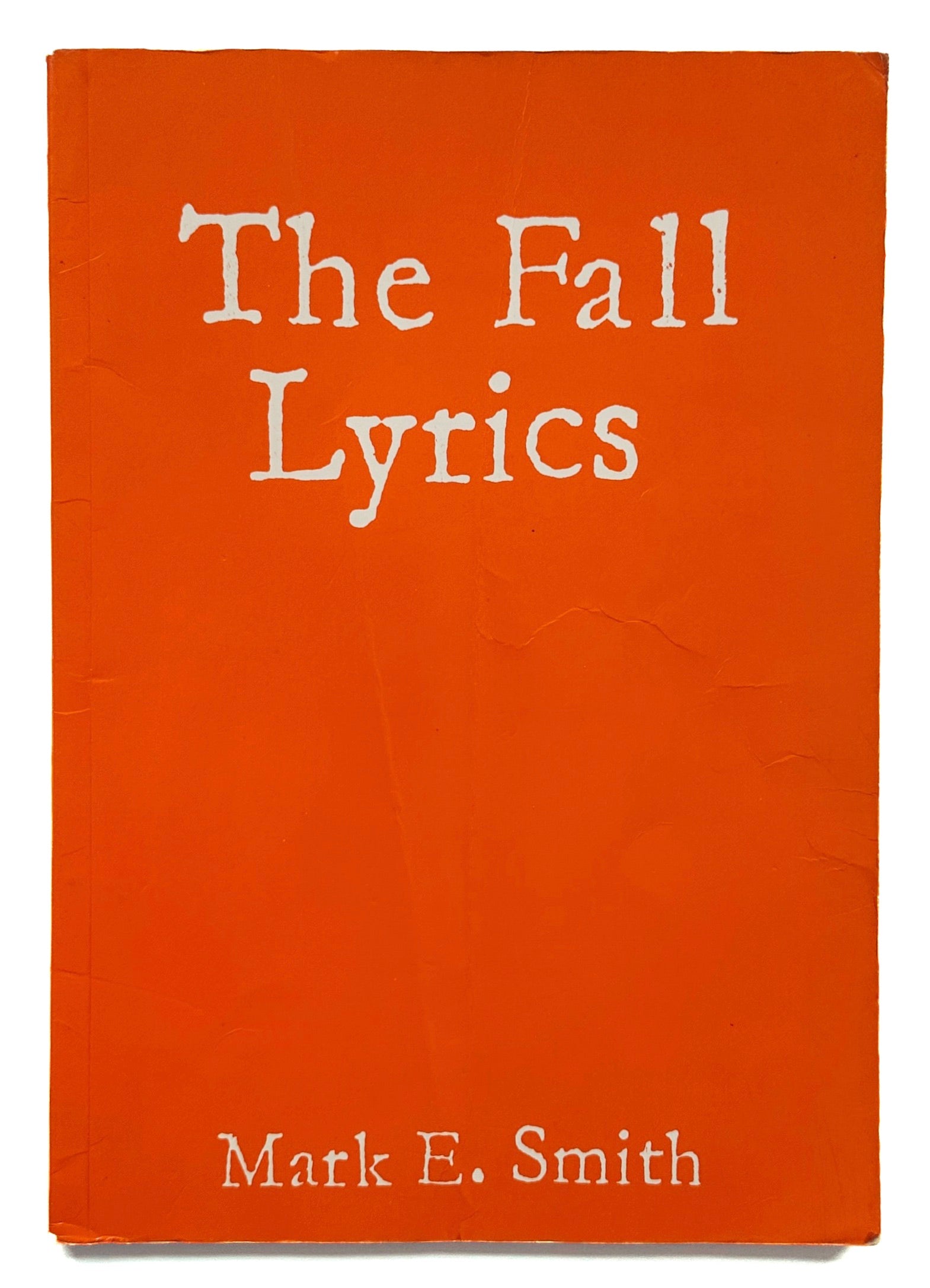 [SOLD AS SEEN] The Fall Lyrics