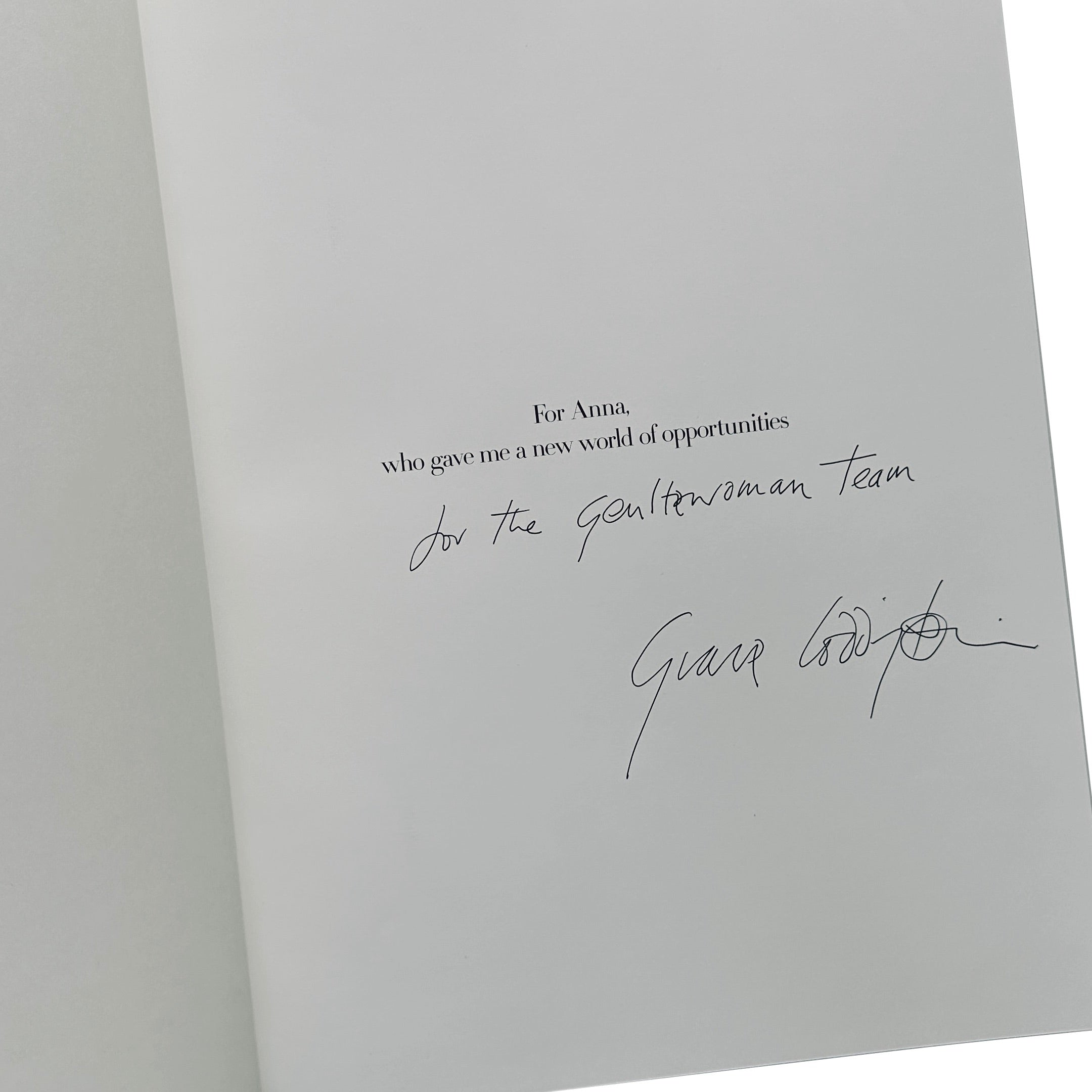 [SIGNED] GRACE THE AMERICAN VOGUE YEARS