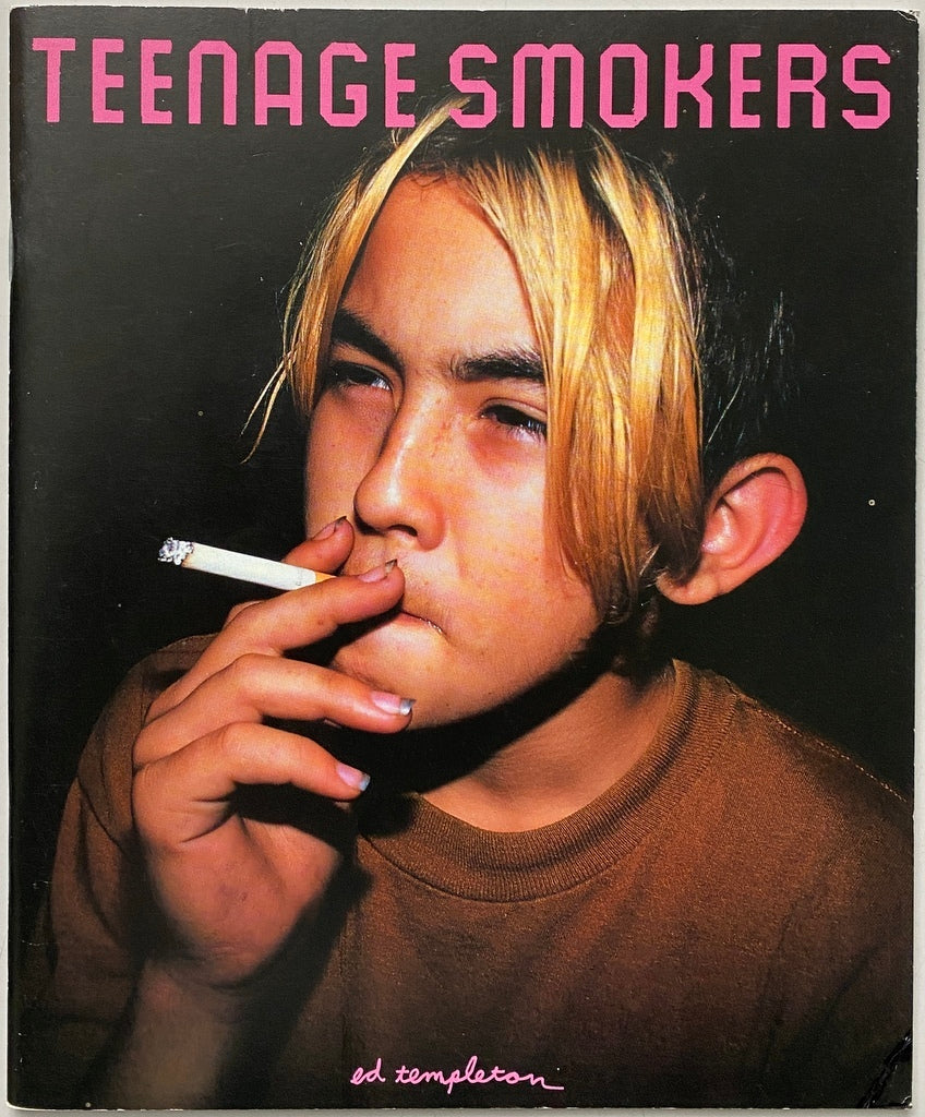[SIGNED] ED TEMPLETON TEENAGE SMOKERS