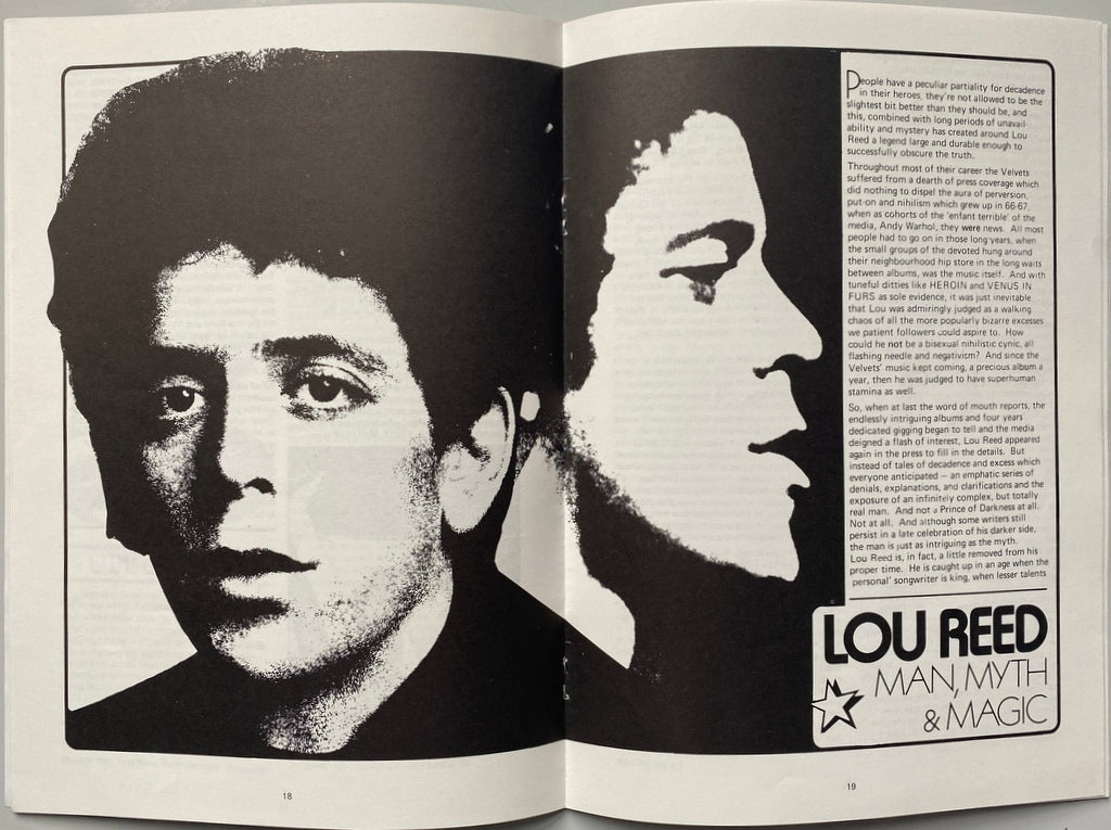 Lou Reed & The Velvets 1973