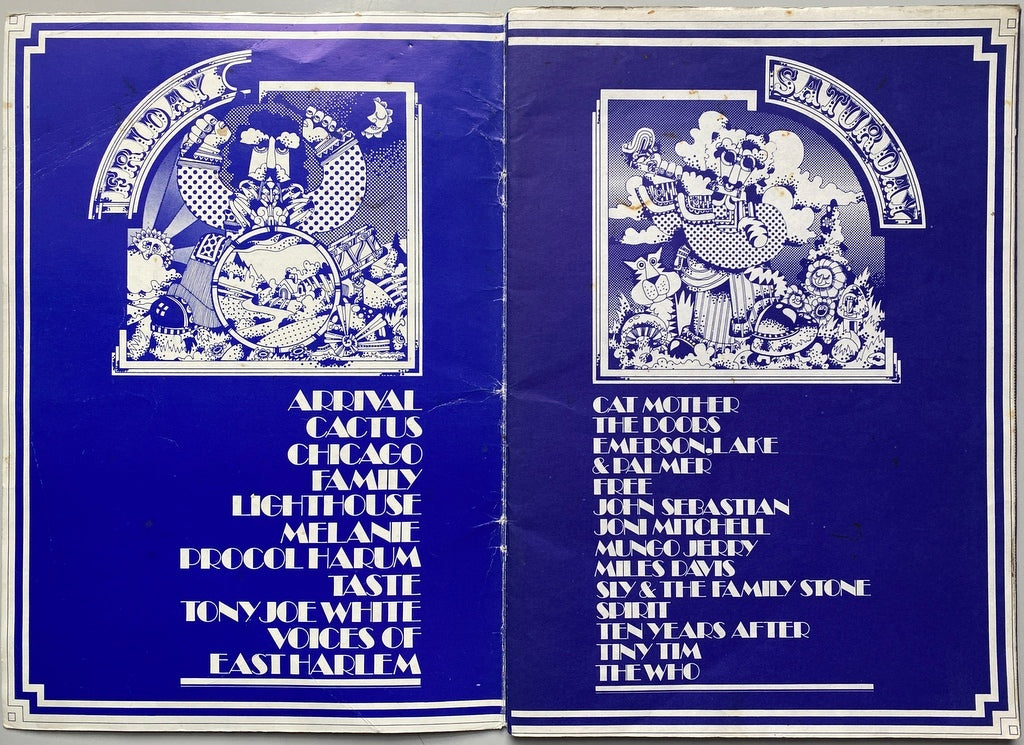Isle of Wight 1969 Programme