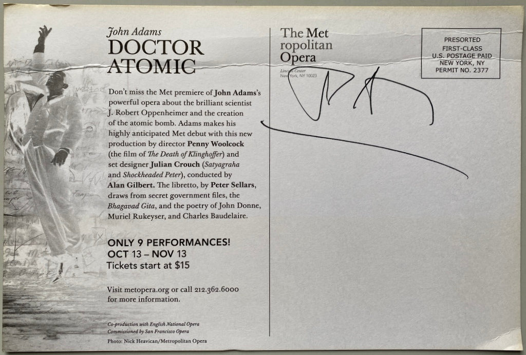 [SIGNED] JOHN ADAMS COLLECTION