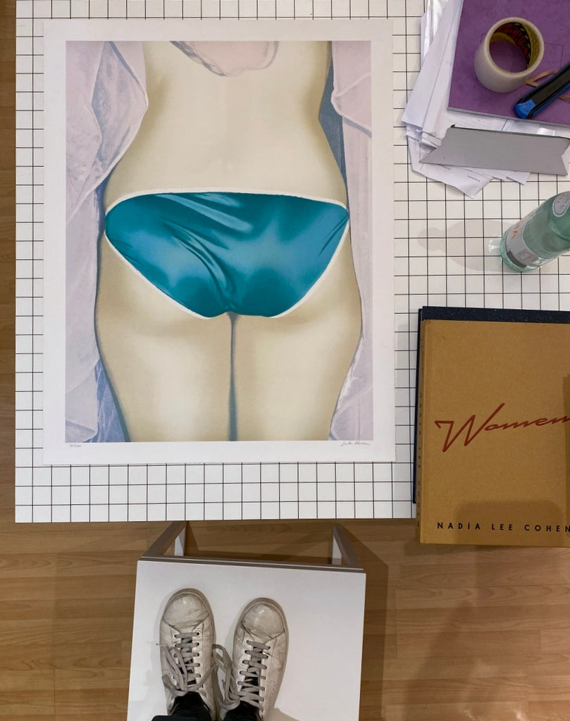 [SIGNED] JOHN KACERE LITHOGRAPH 'JILL I'