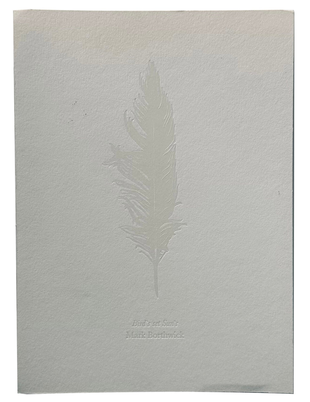 [SIGNED] MARK BORTHWICK BIRD'S SET SUN'S