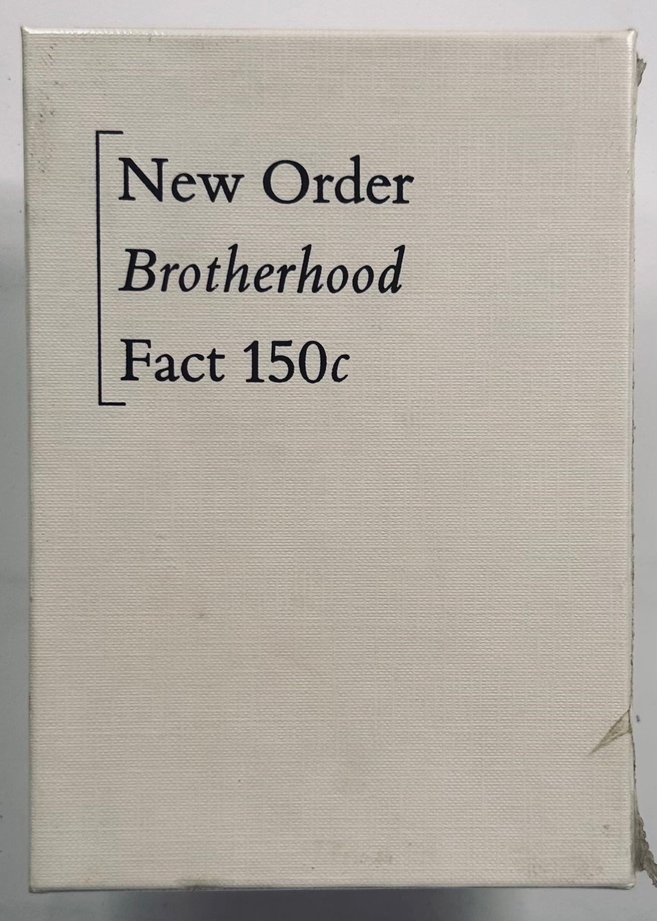 New Order Brotherhood Fact 150c