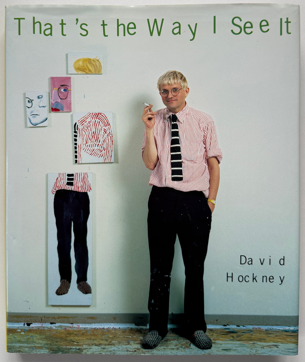 [SIGNED] DAVID HOCKNEY THAT'S THE WAY I SEET IT